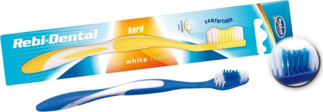 Mattes Rebi-Dental Szczoteczka do zębów twarda M43