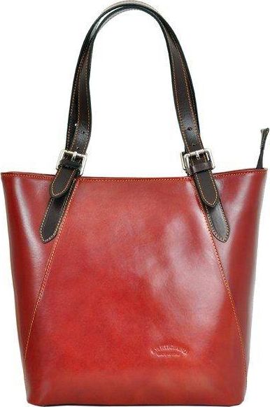 Kemer Torebka damska skórzana KEMER 8470 Brąz / Ciemny brąz