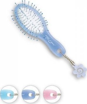 Top Choice TOP CHOICE Mini Szczotka do włosów (63343) - mix kolorów 1szt