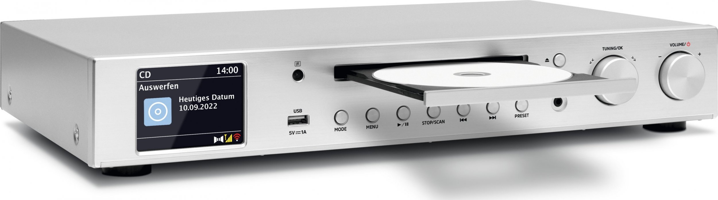 Radioodtwarzacz TechniSat Digitradio 143 CD (V3) silver