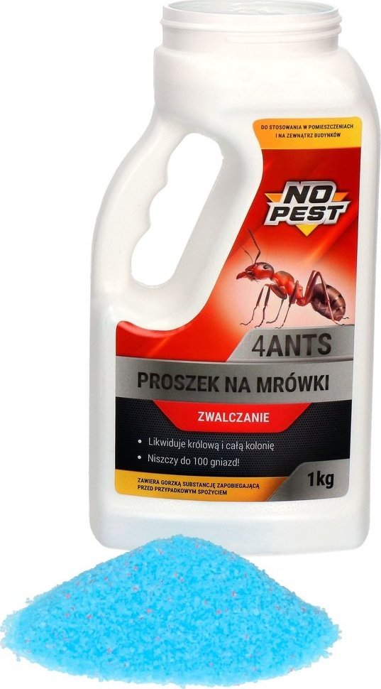NO PEST Proszek na Mrówki 1kg Preparat Formuła Środek na Mrówki Mrowiska