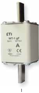 Eti-Polam Wkładka topikowa WT-1/gF NH1 200A gF 500V 004139120
