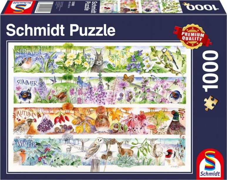 SCHMIDTS Puzzle 1000 elementów Cztery pory roku