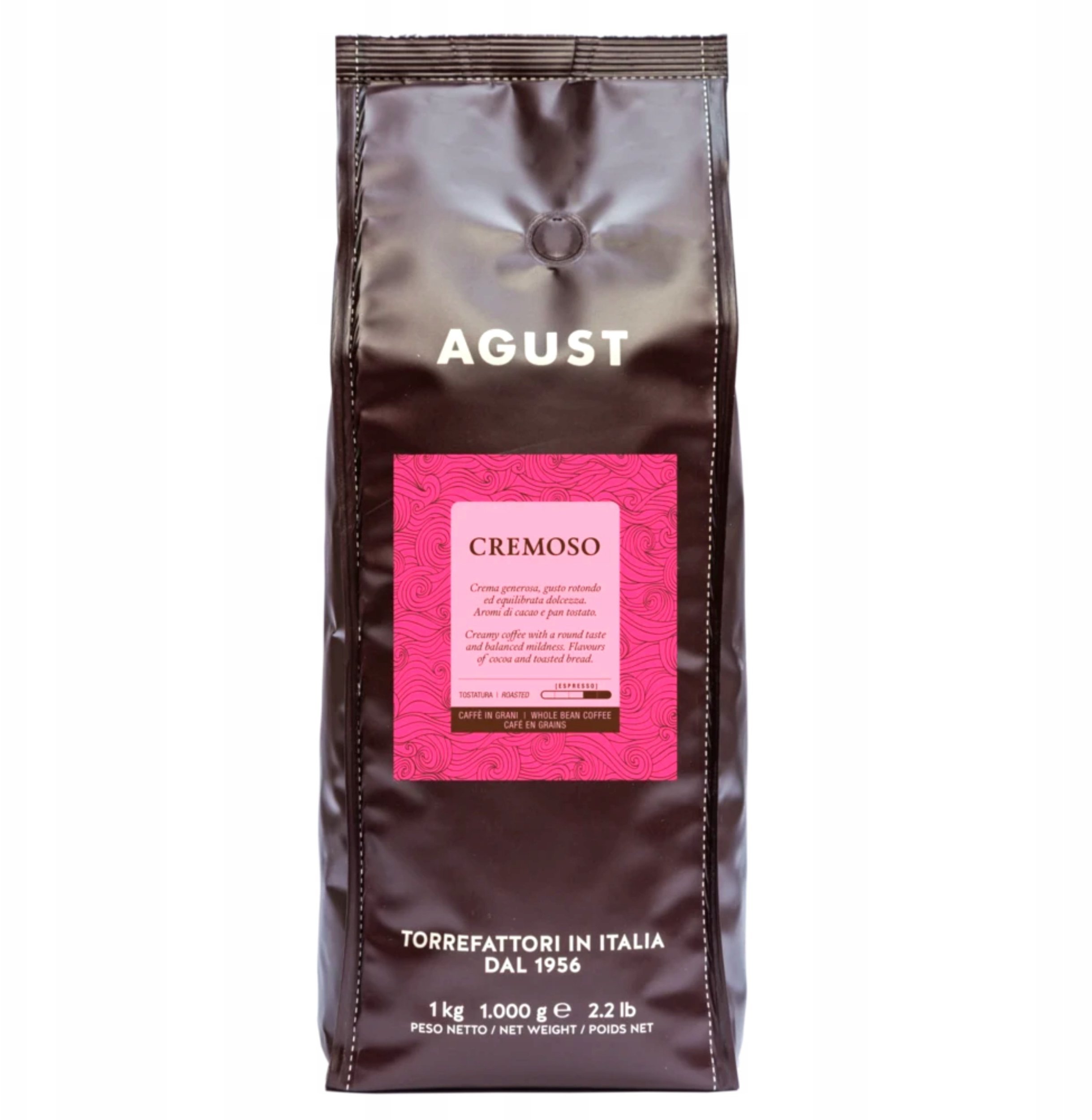 Kawa ziarnista Agust Cremoso 1kg