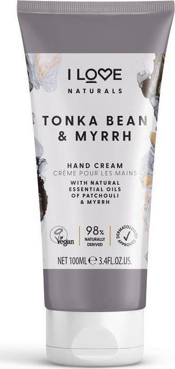 I love I Love Naturals Hand Cream krem do rąk Tonka Bean & Myrrh 75ml