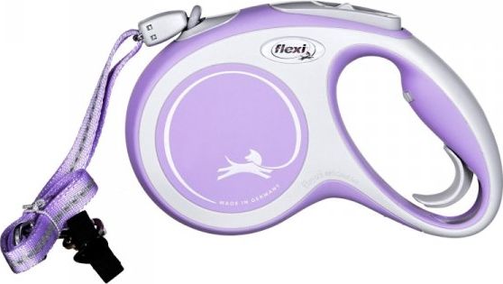 Flexi FLEXI Smycz automatyczna New Comfort M linka 5 m kol. różowy