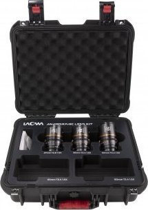 Obiektyw Venus Optics Zestaw obiektywów Venus Optics Laowa Nanomorph 27 mm, 35 mm, 50 mm S35 Amber do Sony E