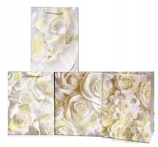 Torebka prezentowa L Kwiaty