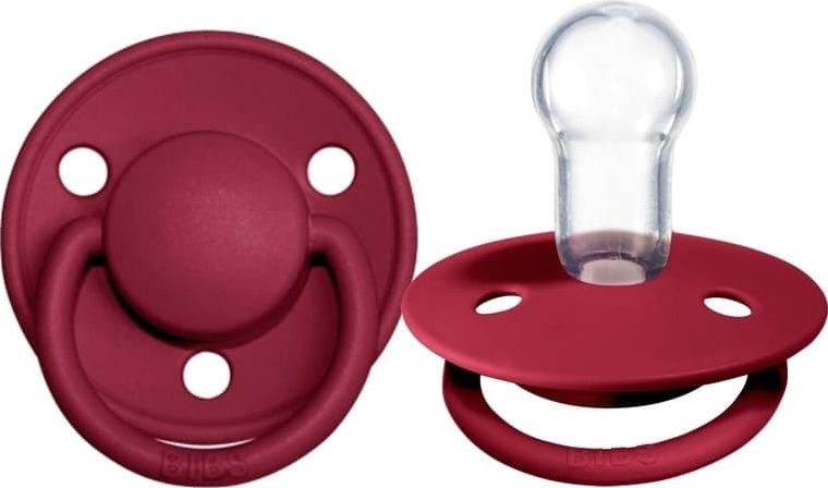 Bibs Bibs De Lux Smoczek uspokajający silikonowy Ruby 0-36 m Bibs