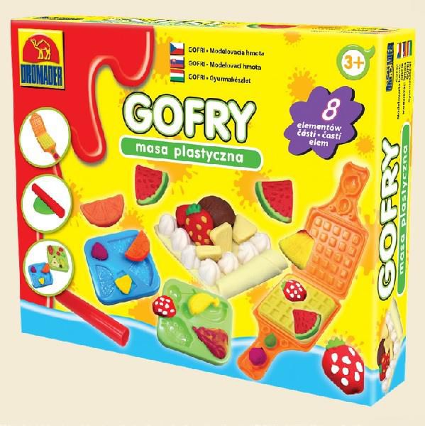 Dromader Masa plastyczna Gofry - 130-43846