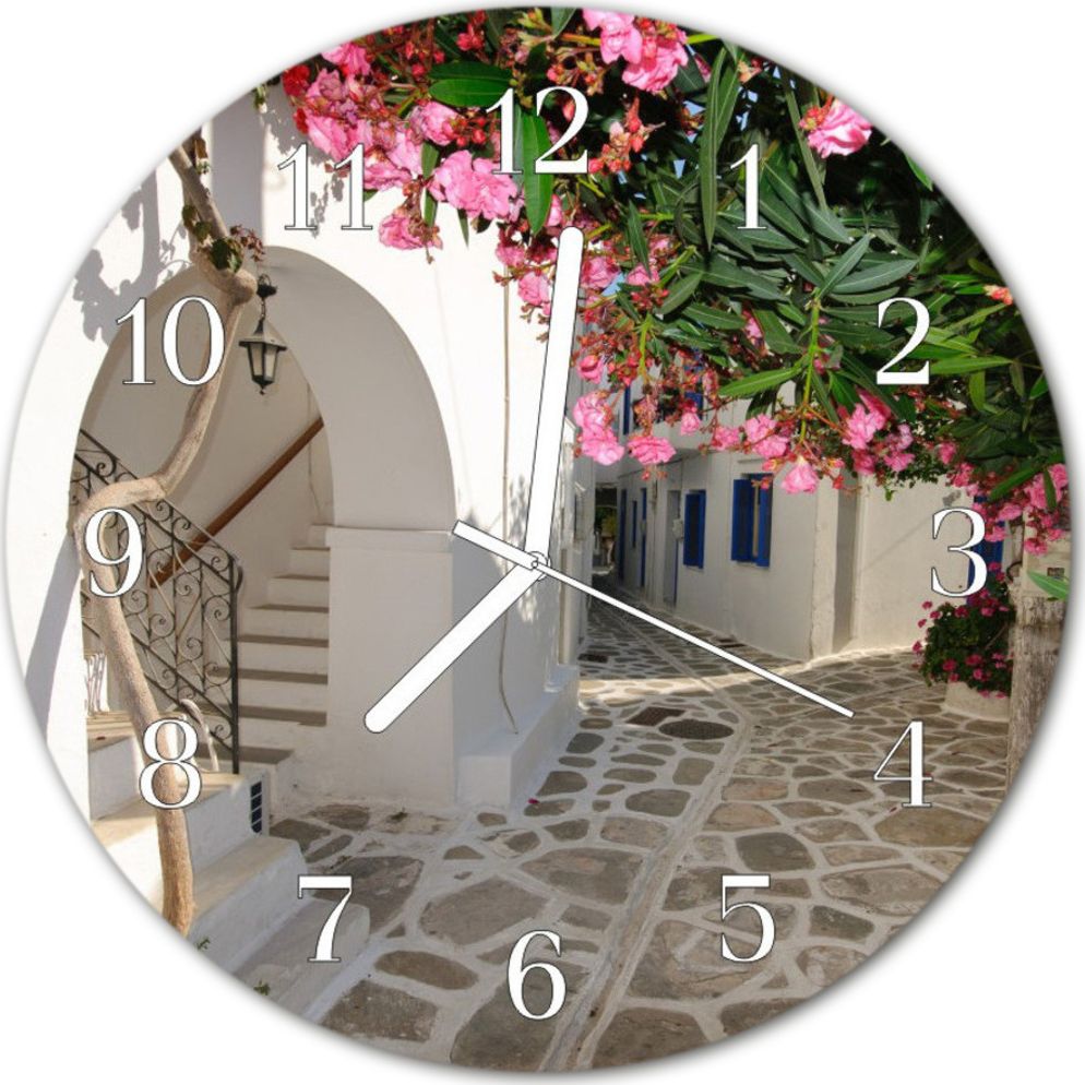 Tulup Zegar ścienny okrągły Aleja kwiatyfi30 cm - 43301021