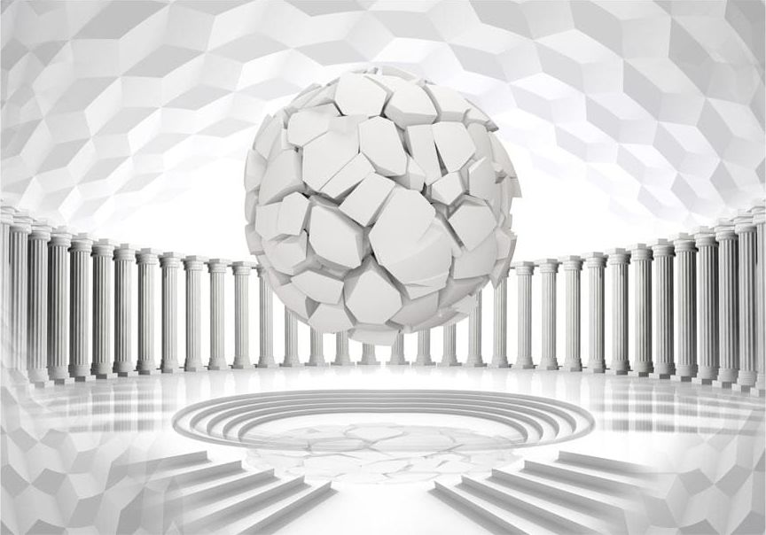 DecoNest Fototapeta - Ukryta geometria - 200X140