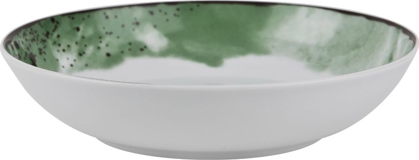 Karolina Talerz głęboki 20,5cm Pepper Green