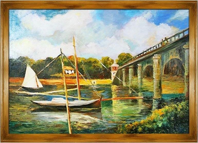 GO-BI Obraz "Impresjonisci" ręcznie malowany 200x140cm