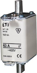 Eti-Polam Wkładka bezpiecznikowa NH00 160A gF 500V WT-00/gF/160A/P/500V (004119104)