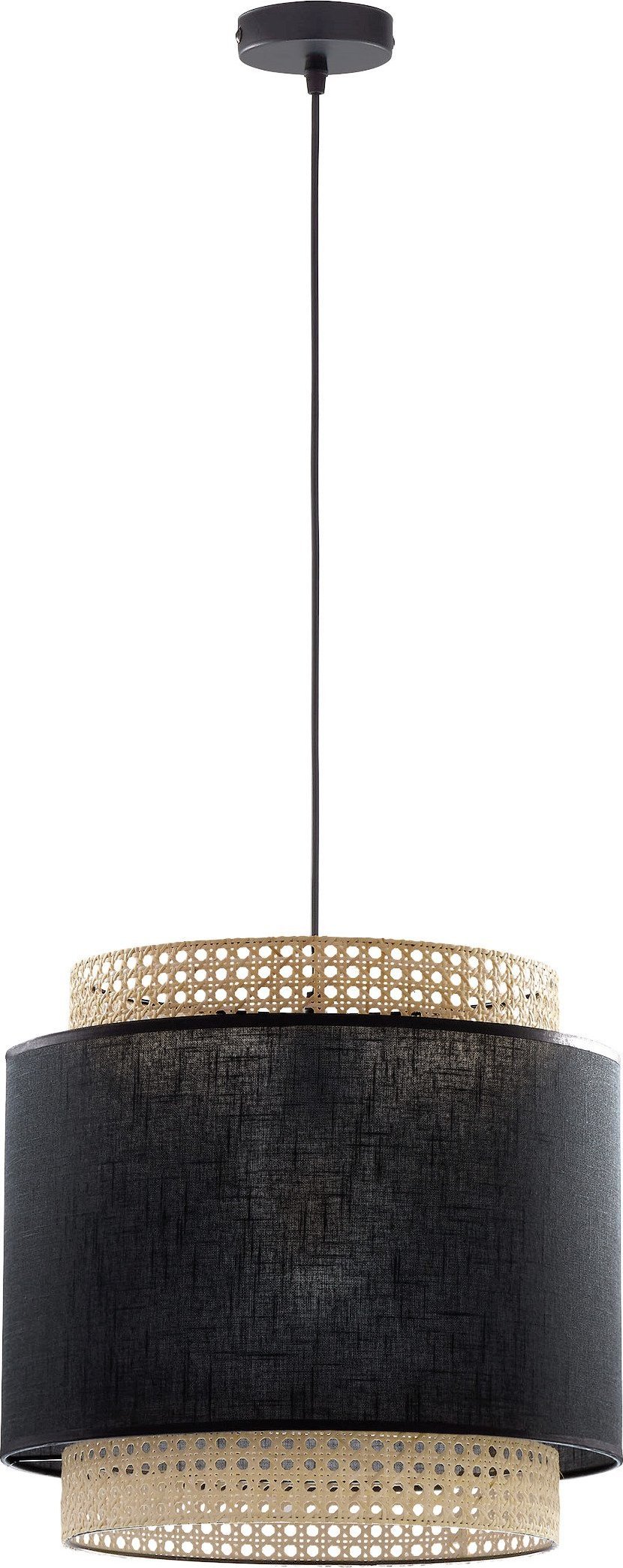 Lampa wisząca Orno LANA 380 1P, lampa wisząca, E27 max.60W, czarna