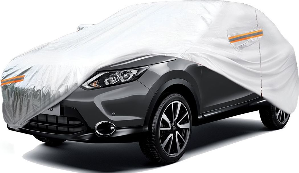 AMiO 01113 Plandeka na samochód typu SUV/VAN - rozmiar L srebrna