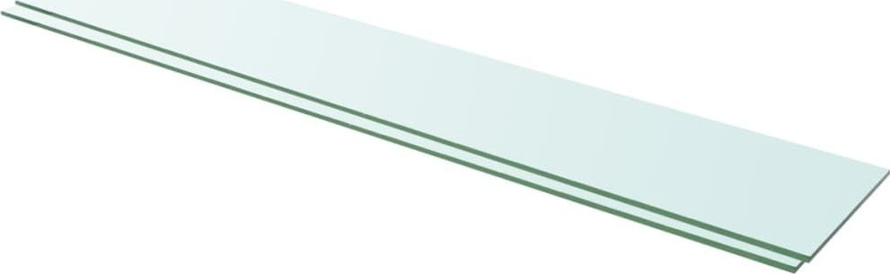 vidaXL Półka pod lustro 110cm przezroczysty (3051589)