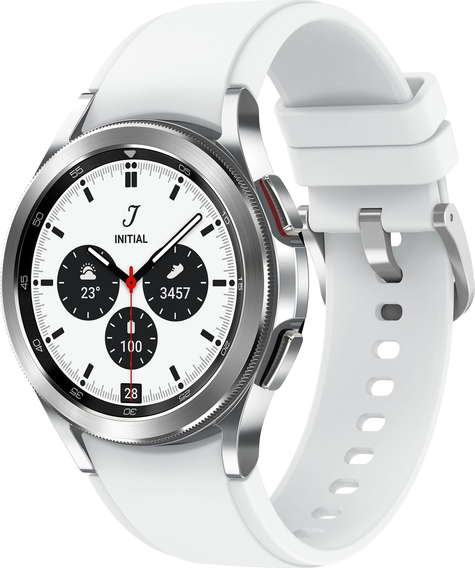 Smartwatch Samsung Galaxy Watch 4 Classic Stainless Steel 42mm Szary (SM-R880NZSAEUE)