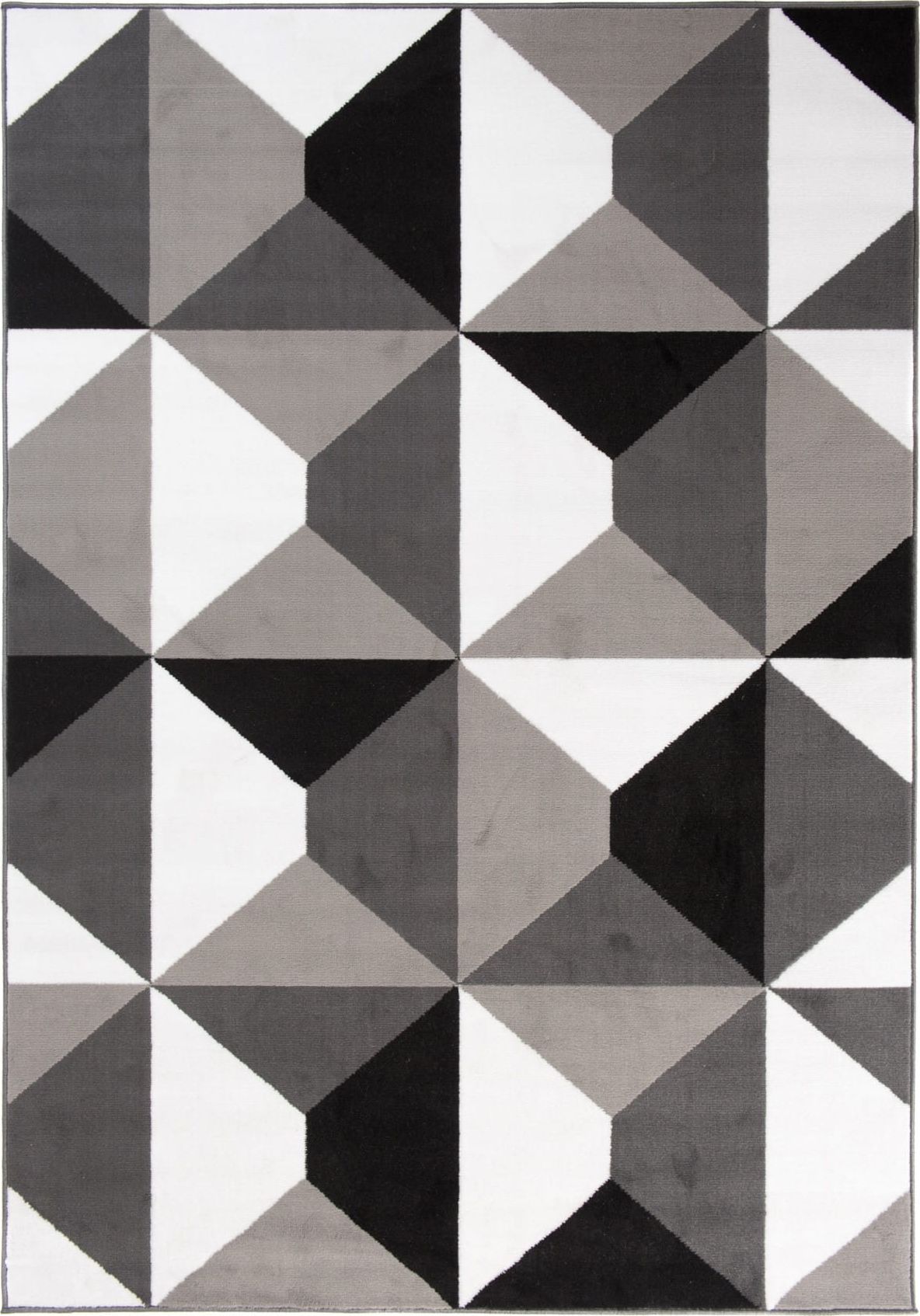 Carpetpol Szary dywan romby Z902D DARK GRAY MAYA PP EYM (1.80*2.50)