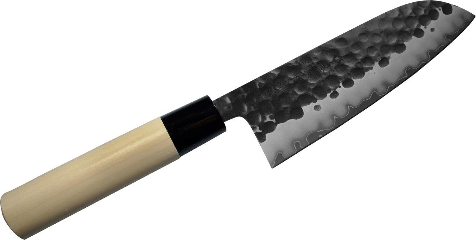 Tojiro Nóż kuchenny Santoku Tojiro Zen Hammered F-1112 17 cm uniwersalny