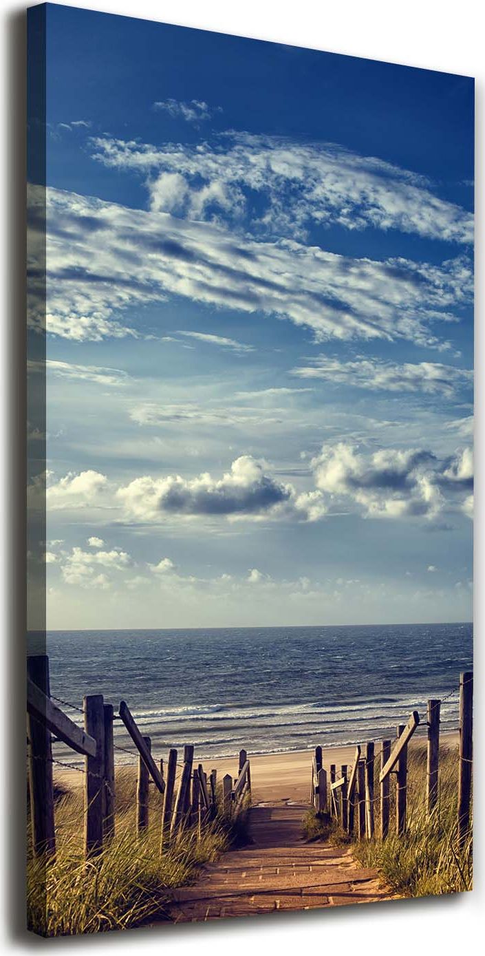 Tulup Obraz Na Płótnie 50x100 Obraz Canvas Ścieżka na plażę