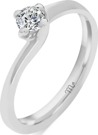 Lovrin Pierścionek zaręczynowy ze złota z diamentem 585