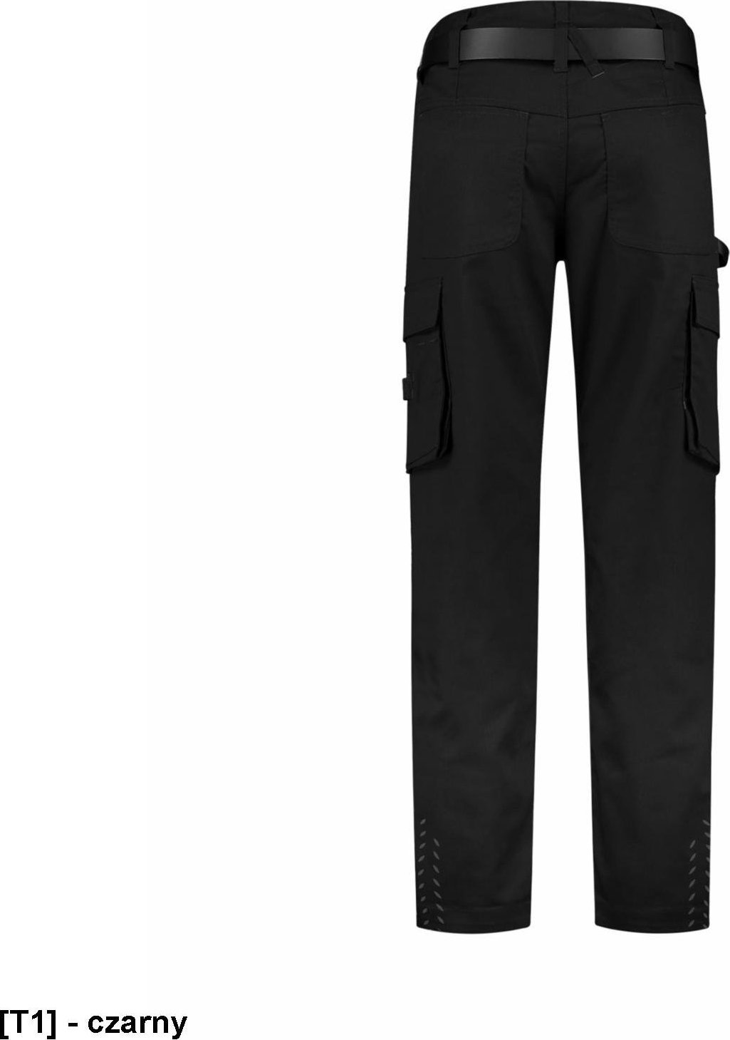TRICORP Work Pants Twill T64 - ADLER - Spodnie robocze unisex, 245 g/m, 35% bawełna, 65% poliester, - czarny - rozmiar 45