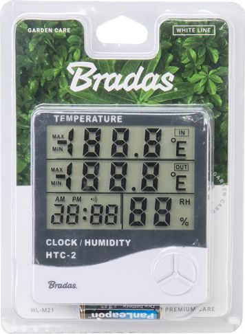 Stacja pogodowa Bradas Wewnętrzna stacja pogodowa WHITE LINE Bradas 8649