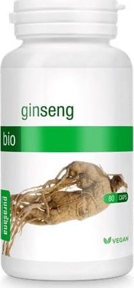 PURASANA ŻEŃ-SZEŃ W KAPSUŁKACH BIO 29,6 g (80 szt.) - PURASANA