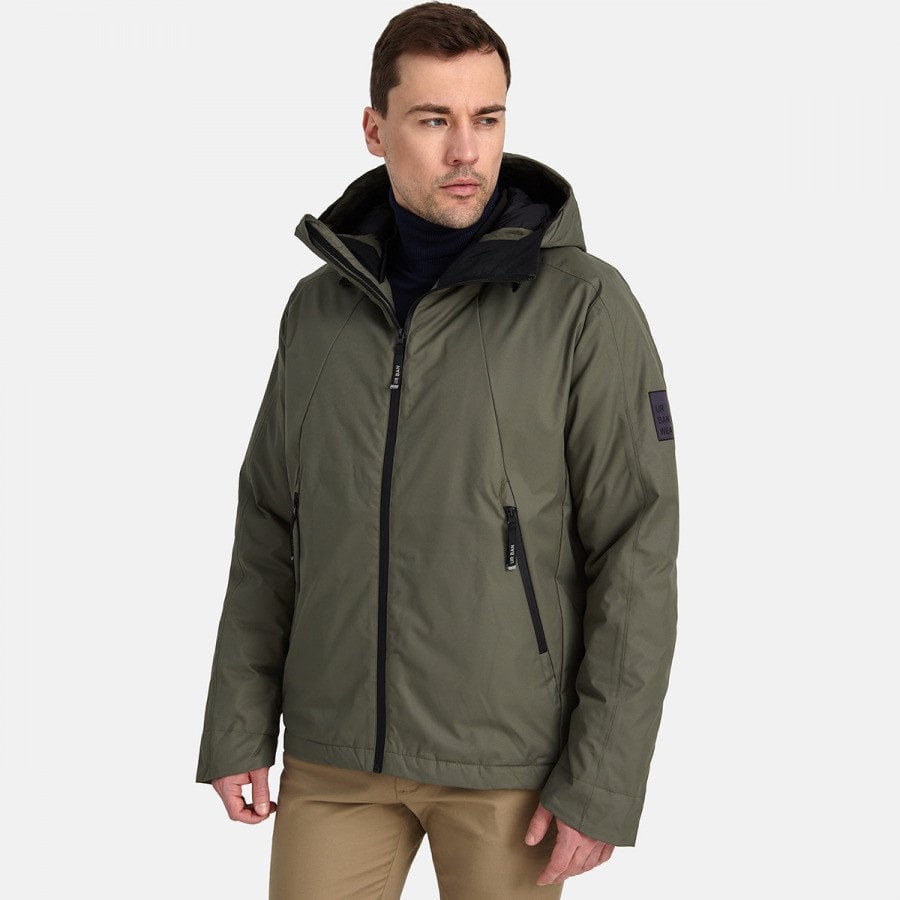 Huppa vyriška žieminė striukė HEIKKI 1, alyvuogių žalia