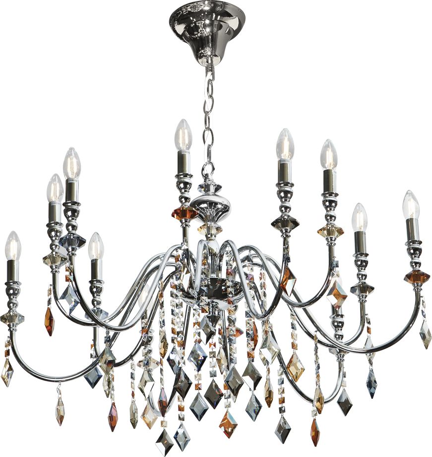 Lampa wisząca Witek Home Lampa wisząca kryształowa Festival 5032/6+6