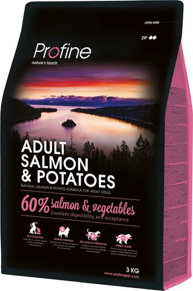PROFINE Profine Dog Adult Salmon & Potatoes 3kg