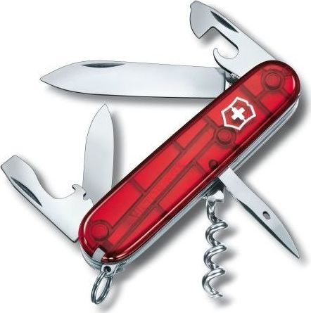 Victorinox Scyzoryk VICTORINOX Spartan Czerwony / Transparentny uniwersalny