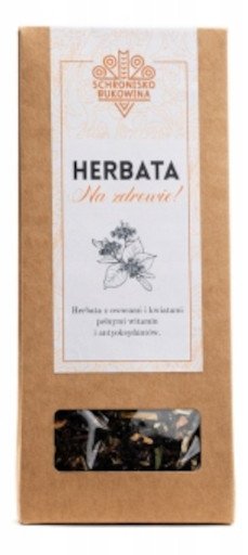 Herbata Na zdrowie Czarny bez,lipa, jeżówka 70g - Schronisko Bukowina