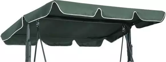 Costway Wymienna osłona daszka huśtawki Markiza 191 x 132 cm