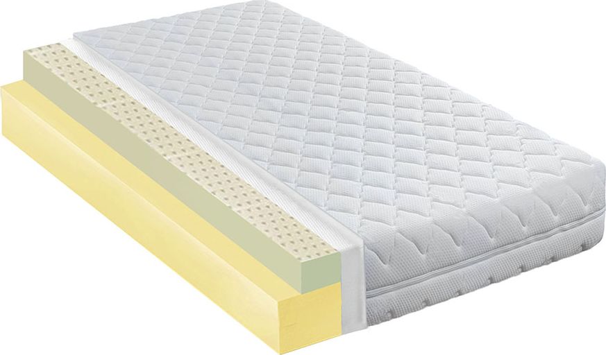 Materace z Gór Materac STANDARD LATI II pianka z lateksem T25 średnio-twardy