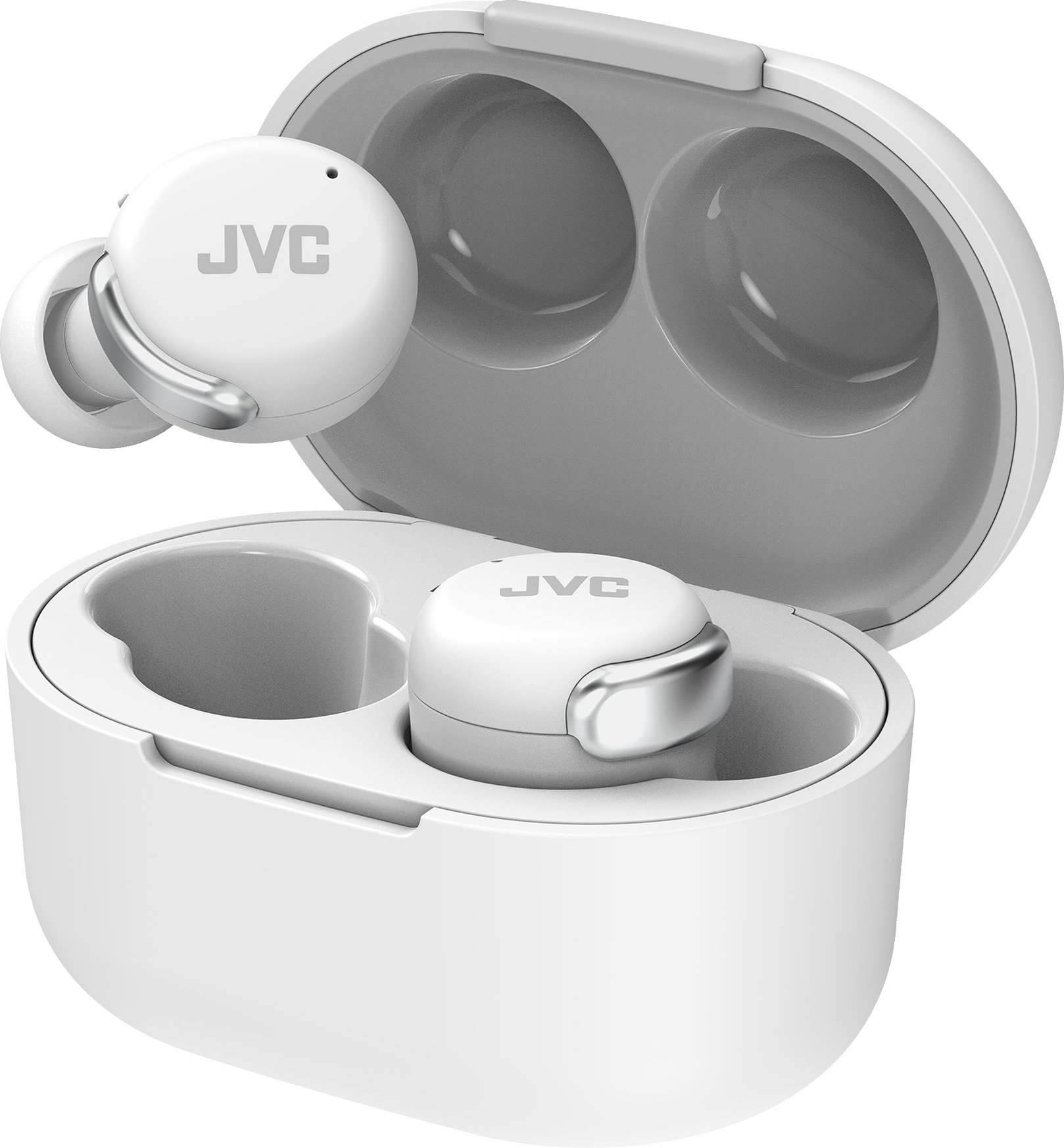 JVC Active Noise Cancelling TWS White, True Wireless Stereo (TWS), 20 - 20000 Hz, Calls/Music, 8.4 g, Headset, White