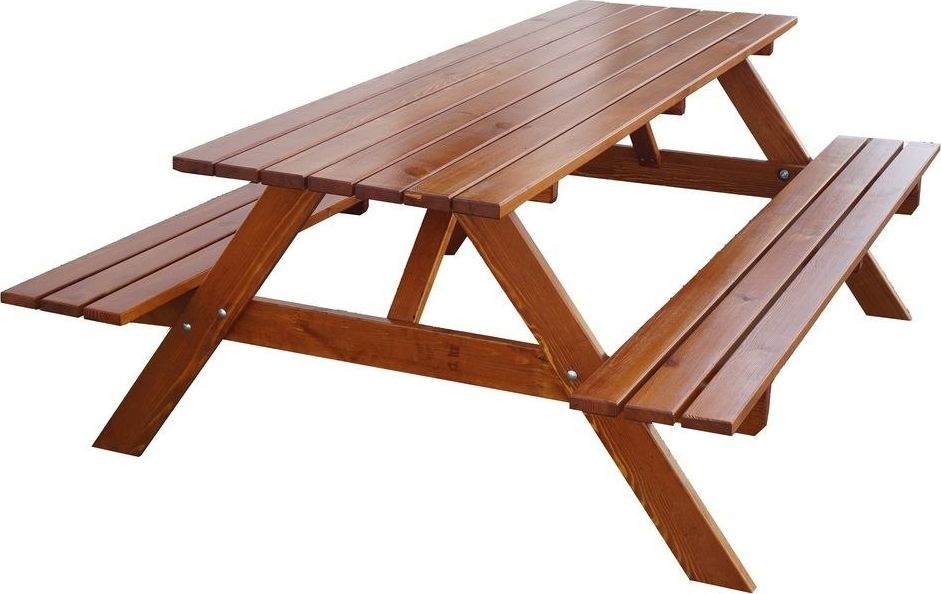 Tradgard Zestaw ogrodowy PIKNIK lakierowany - 160 cm