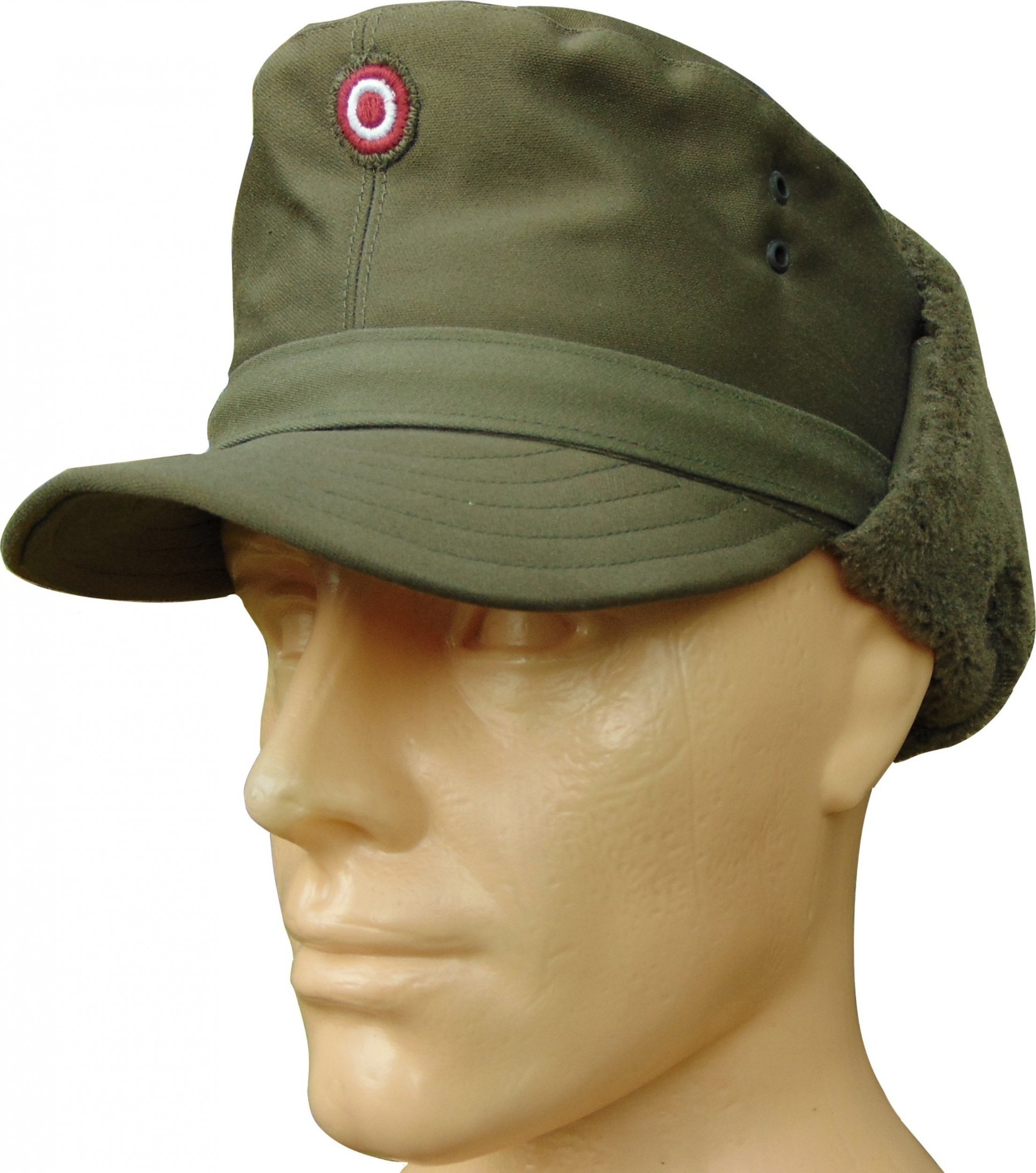 Demobil CZAPKA Z DASZKIEM ARMII AUSTRIACKIEJ OCIEPLANA 55 cm