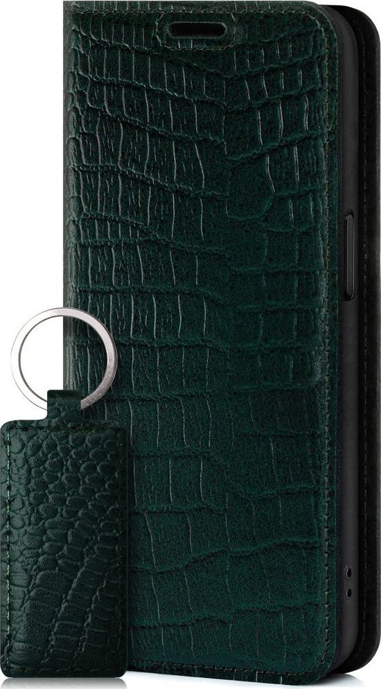 Surazo Etui na telefon skóra naturalna Smart magnet RFID - Cayme Zielony Samsung Galaxy S20 Ultra