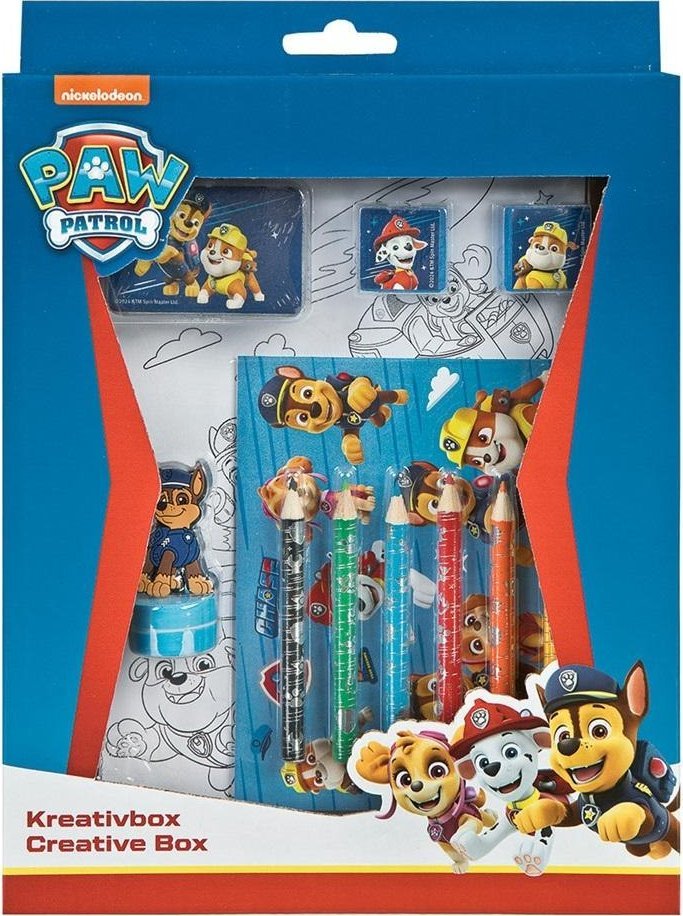 Zestaw kreatywny Psi Patrol 21el