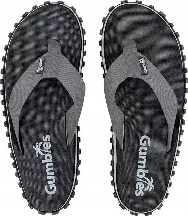 Gumbies Japonki Duckbill Unisex Black & Grey GU-FFDUC039-42
