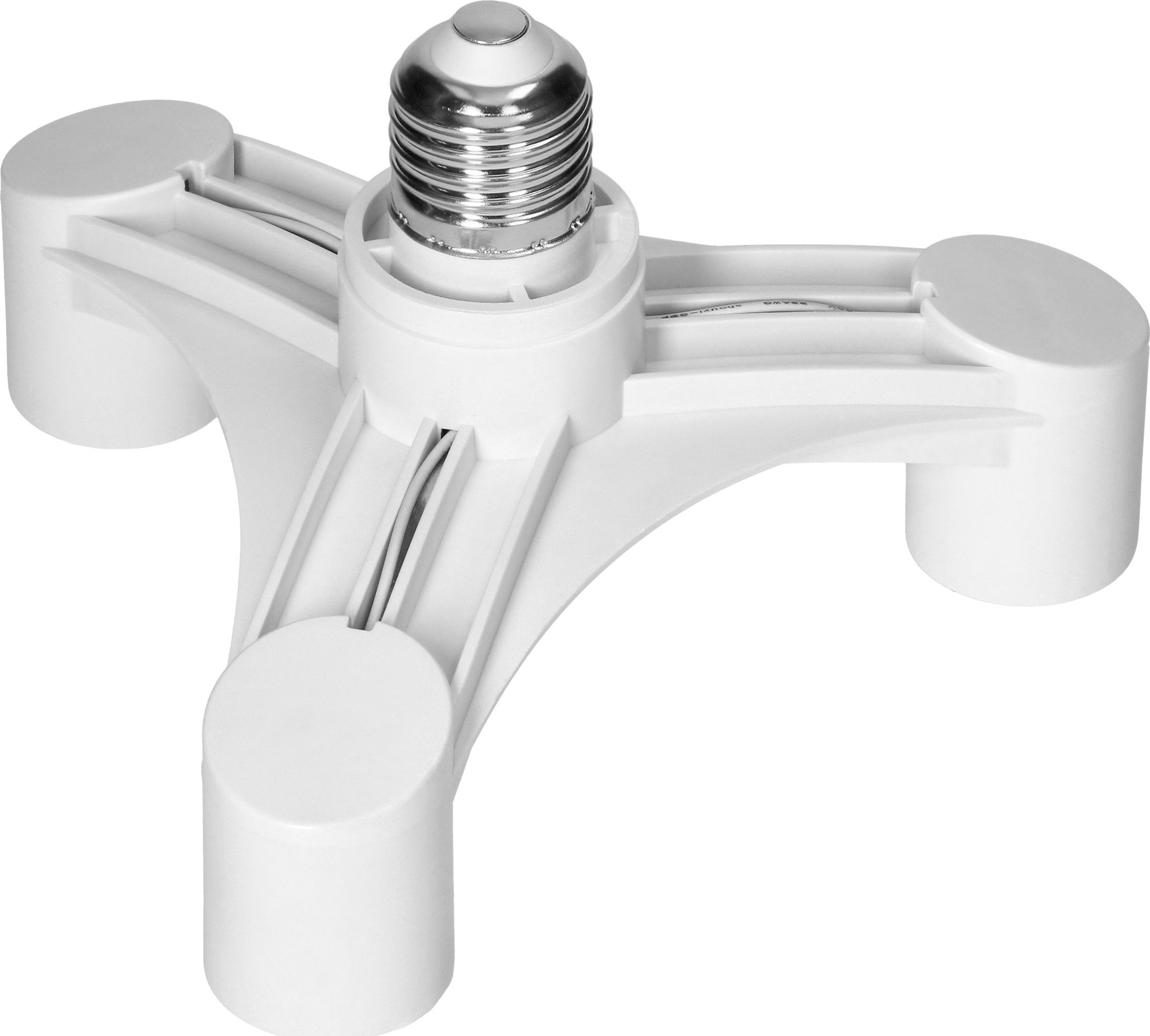 Orno Przejściówka do źródła światła E27/3xE27, szeroka