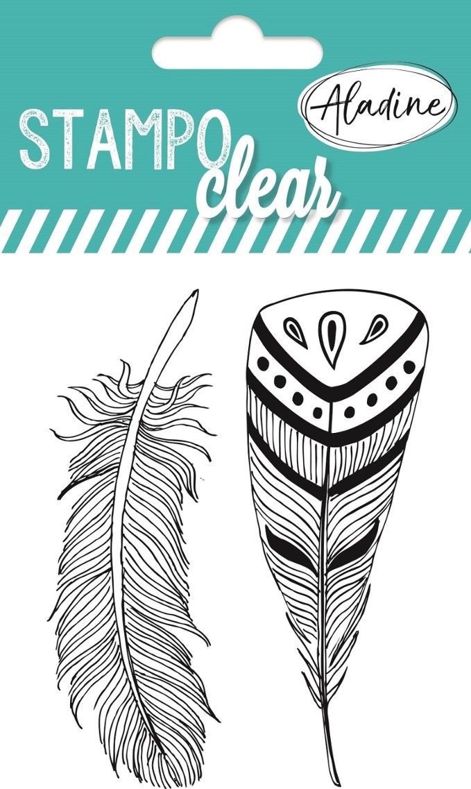 Aladine Stemple silikonowe 2 Pióra