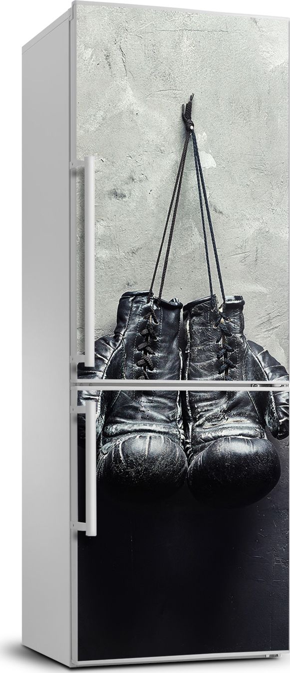 Tulup Naklejka samoprzylepna na lodówkę 60x180 cm Rękawice bokserskie