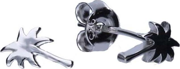 Lovrin Srebrne kolczyki 925 na sztyft palma 0,66g