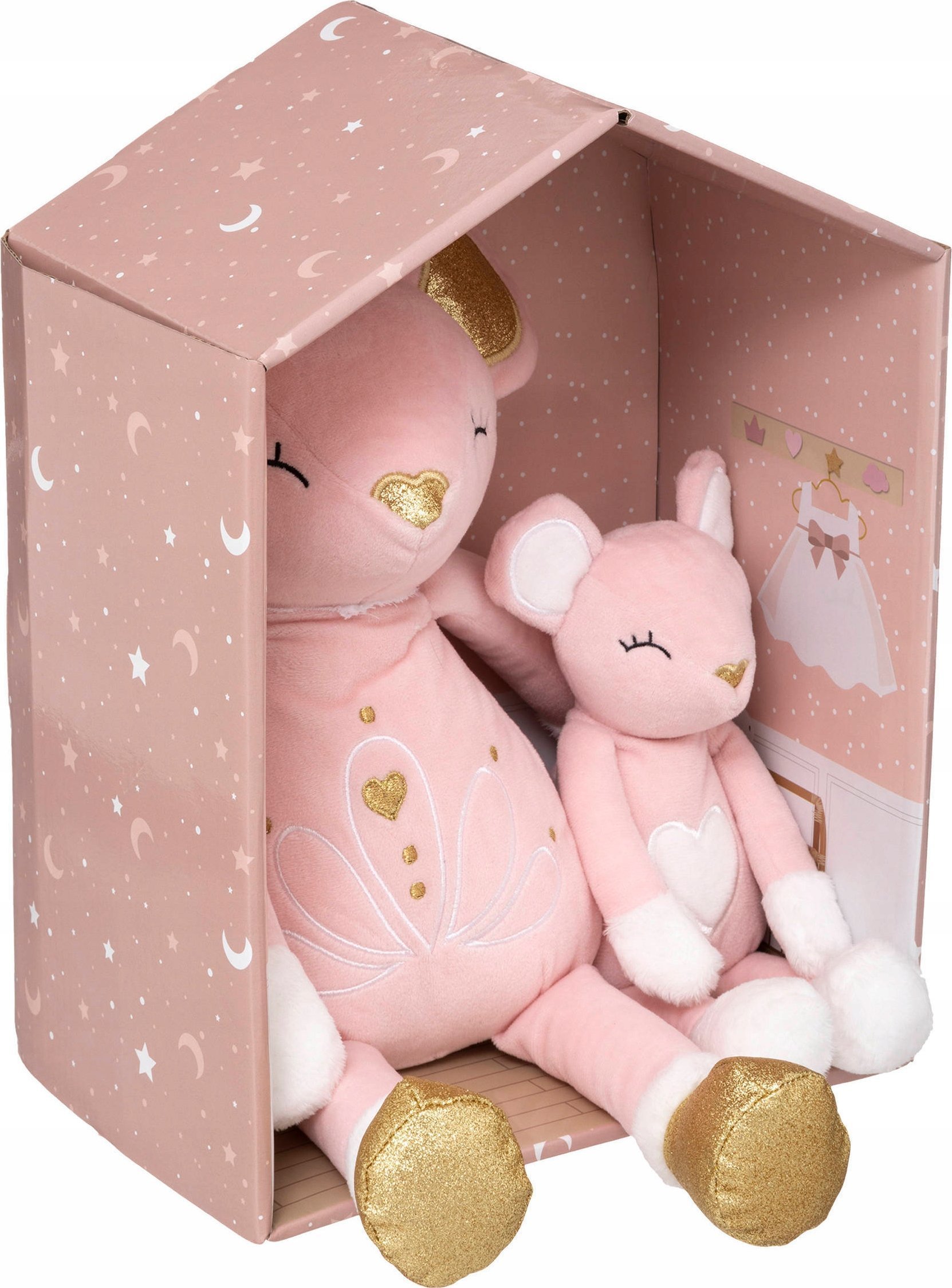 Atmosphera Dekoracja dla dzieci Myszki w domku, 28,5 cm