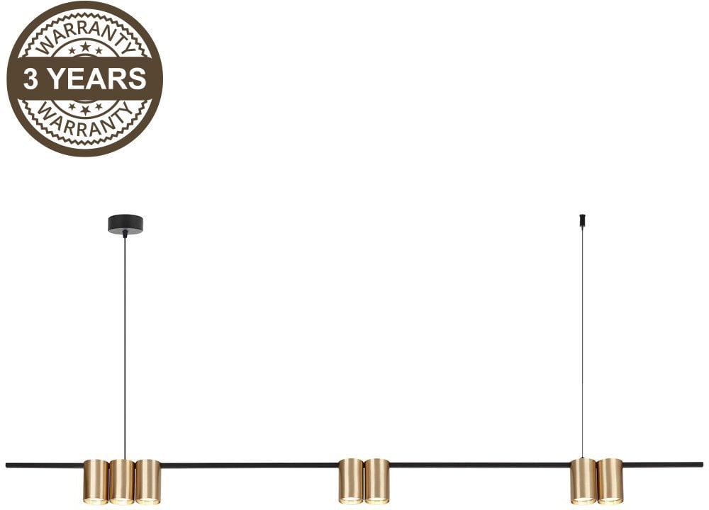 PENDANT LIGHT PORI 7XGU10 ML0372 GOLD