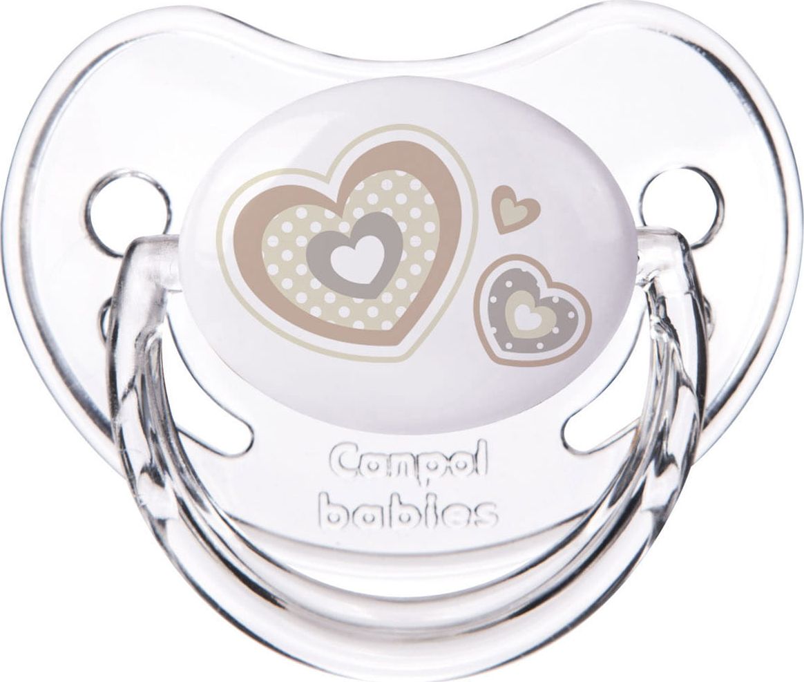 Dr Browns Smoczek 6-18 m anatomiczny Newborn baby beżowy